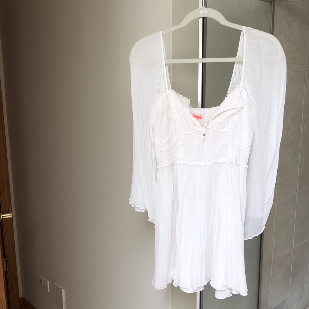 White free people dress